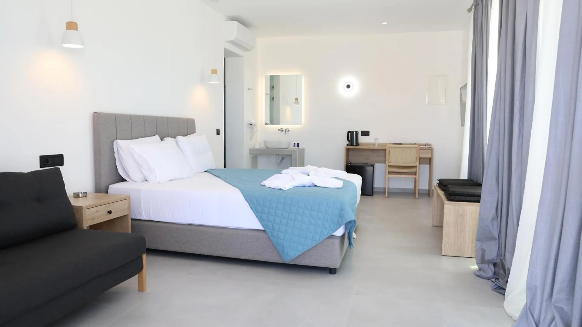 Отель The Blue Of Mykonos Платис Ялос 0*,  Греция